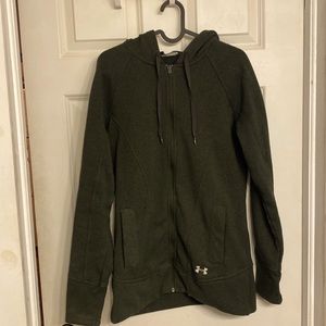 Under Armour Forest Green hoodie — Size: Medium